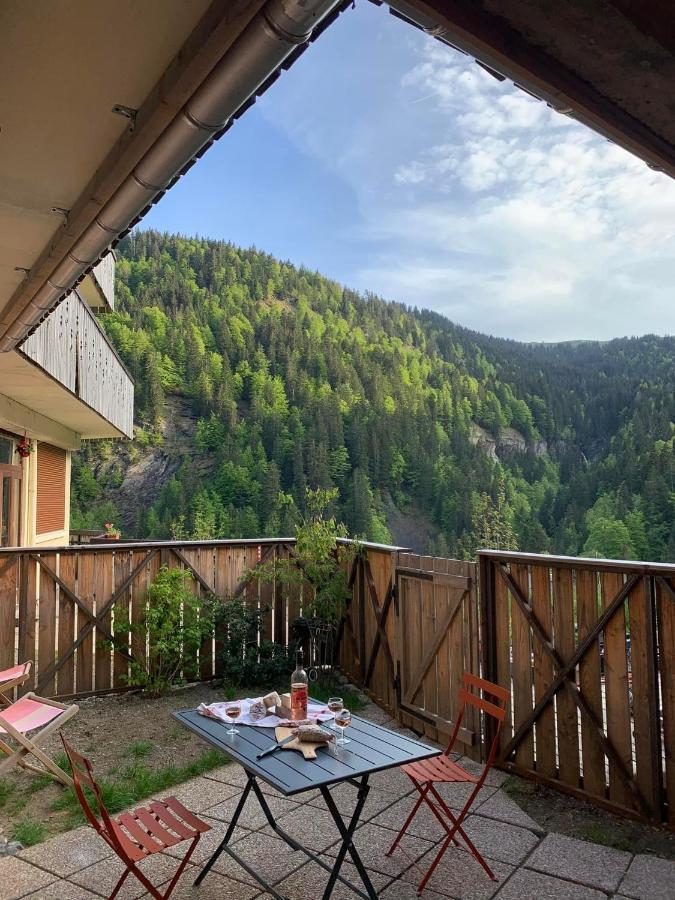 Terrasse Sur Les Aravis Apartment ลา เจียตตาซ์ ภายนอก รูปภาพ
