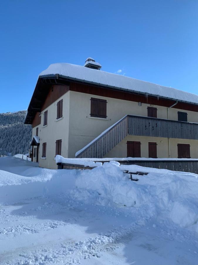 Terrasse Sur Les Aravis Apartment ลา เจียตตาซ์ ภายนอก รูปภาพ