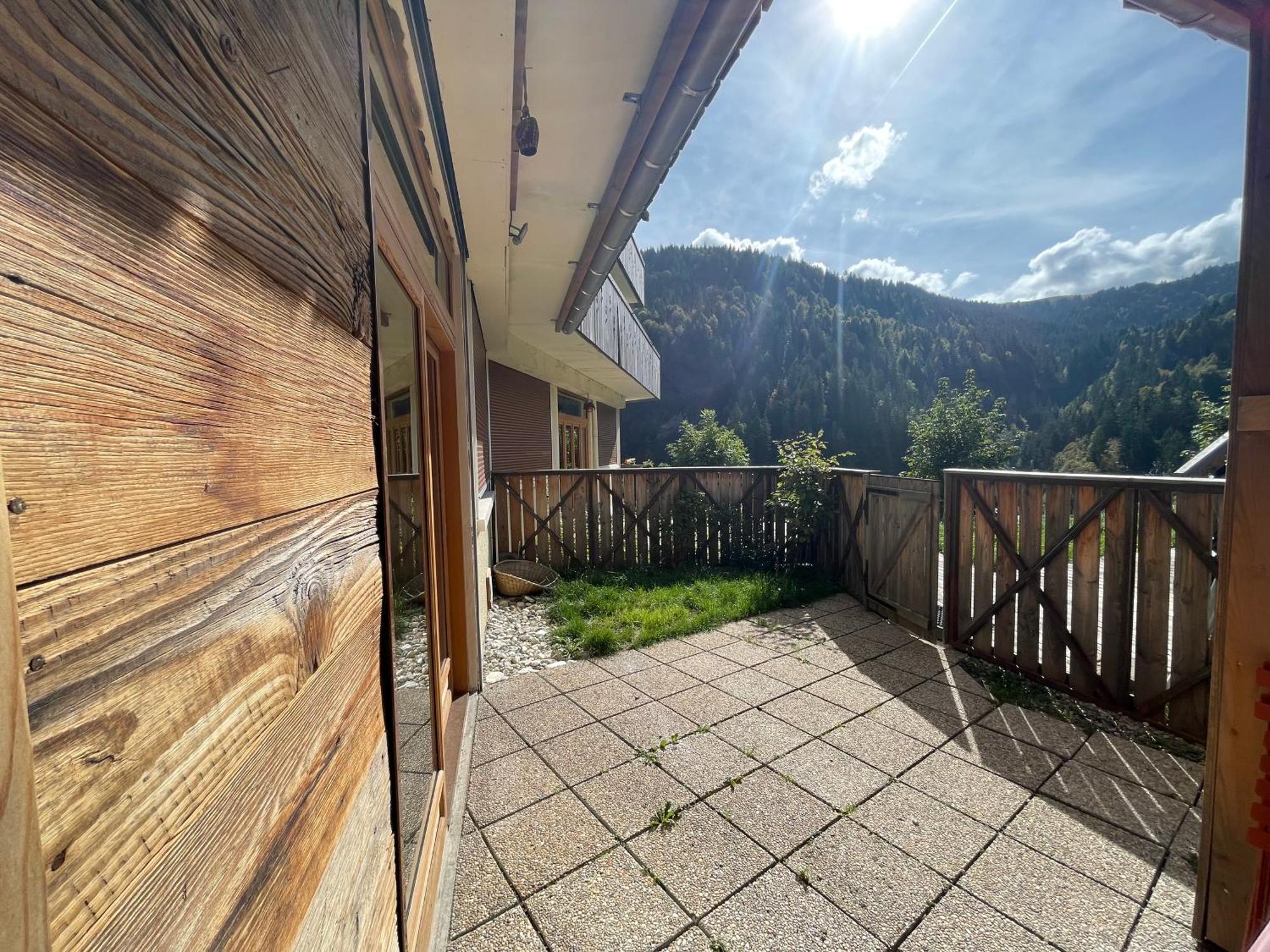 Terrasse Sur Les Aravis Apartment ลา เจียตตาซ์ ภายนอก รูปภาพ